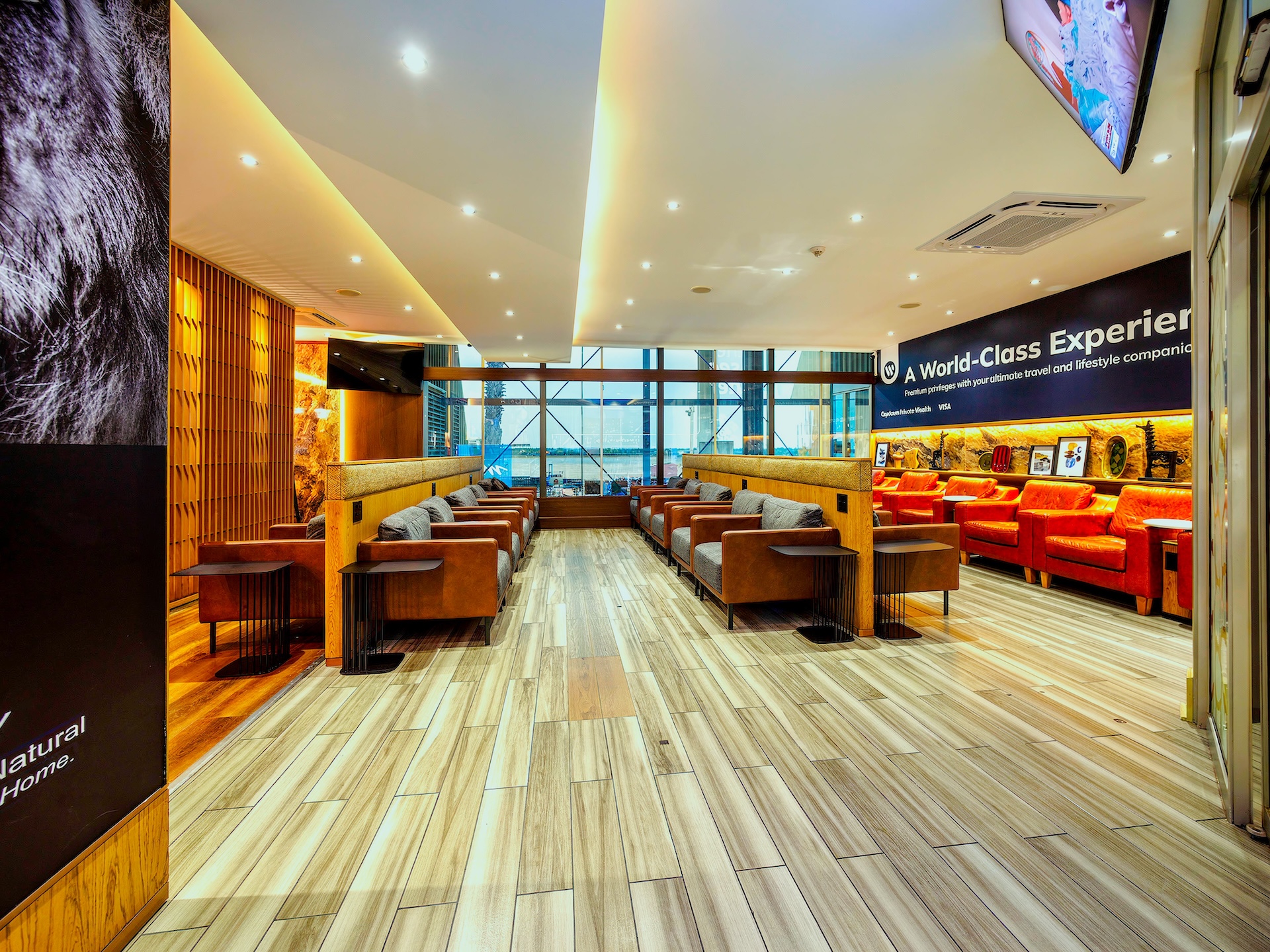Paragon Premium Lounge interior